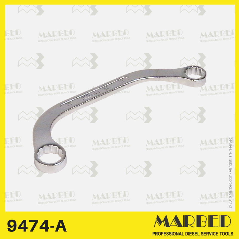 13 mm shaped spanner to remove the diesel fuel pump on Volkswagen Golf.