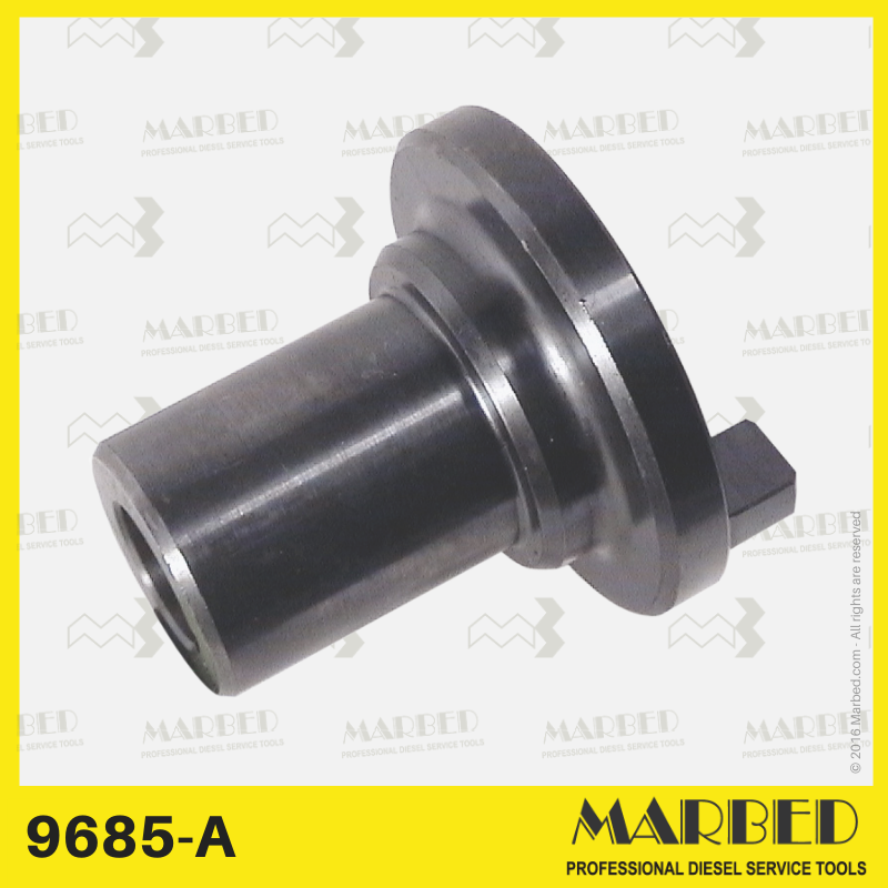 Conical half coupling for nominal 30mm shaft. 