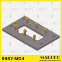 [9562-MD4] Калиброванная пластина для монтажа насосов Zexel PFR..4MD / KD на распределительной коробке 9562-M1.