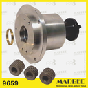 [9659] Cushioned half-coupling with gears, for diesel injection pump test benches.