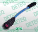 [81.02.432P] Adapter cable with test data for Bosch VE..L 400, VE..R 440, VE..R 440-1, VE..L 323 on AUDI