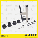 [9881] Universal comparator support with rocker arm and return spring