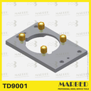 [TD9001] Yanmar 3-cylinder pump fixing plate, for testing with 9562-M1 cambox